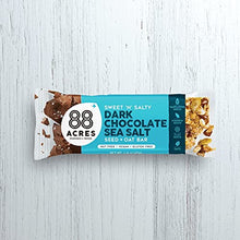 Load image into Gallery viewer, 88 Acres Granola Bars | Dark Chocolate Sea Salt | Gluten Free, Nut-Free Oat and Seed Snack Bar | Vegan & Non GMO | 12 Pack