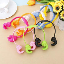 Load image into Gallery viewer, 8 Packs Thumbs up Cell Phone Holder, Multi-Colors Multi-AngleAdjustable Silicone Tablet Stand Portable Desktop Stands Compatible with Android Switch Nintendo Tablet