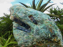 Load image into Gallery viewer, StarStuff.Rocks Mineral, Crystal, and Rock Collection: Authentic Minerals from Africa (Blue Kyanite in Fuschite)