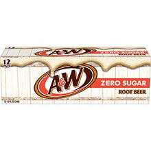 Load image into Gallery viewer, Diet A&W Root Beer, 12 fl oz (pack of 12)