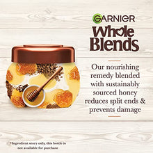 Load image into Gallery viewer, Garnier Whole Blends Honey Treasures Repairing Hair Mask for Dry Damaged Hair, 10.1 Fl Oz (Pack of 2)