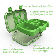 Load image into Gallery viewer, Bentgo® Kids Children’s Lunch Box - Leak-Proof, 5-Compartment Bento-Style Kids Lunch Box - Ideal Portion Sizes for Ages 3 to 7 - BPA-Free, Dishwasher Safe, Food-Safe Materials (Green)