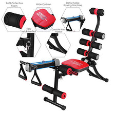 Load image into Gallery viewer, Femor Total Body Gym Machine, Abs & Core Workout Equipment, Twister Exercise Trainer Fitness Equipment at Home with Rowing Machine