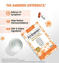 Load image into Gallery viewer, Amberen: Safe Multi-Symptom Menopause Relief. Clinically Shown to Relieve 12 Menopause Symptoms: Hot Flashes, Night Sweats, Mood Swings, Low Energy and More, 3 Month Supply