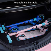 Load image into Gallery viewer, Segway Ninebot eKickScooter ZING E8 Kids Electric Kick Scooter for Boys and Girls, Lightweight and Foldable, New Cruise Mode, Blue