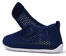 Load image into Gallery viewer, BMCiTYBM Baby Sneakers Girl Boy Tennis Shoes First Walker Shoes 18-24 Months Toddler Navy