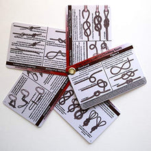 Load image into Gallery viewer, Crag Cards Essential Climbing Knots - Portable & Rugged Guide to 19 Rock Climbing Knots