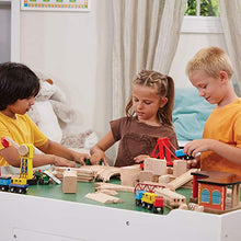 Load image into Gallery viewer, Melissa & Doug Wooden Railway Set