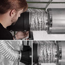 Load image into Gallery viewer, VIVOSUN Grow Tent Complete System, 2.7 x 2.7 ft. Growing Tent Kit Complete with VS1000 Led Grow Light 4 Inch 190CFM Inline Fan Carbon Filter and 8 ft. Ducting Combo, 32" x 32" x 63"