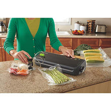 Load image into Gallery viewer, FoodSaver FM2000 Vacuum Sealer Machine with Starter Bags & Rolls | Safety Certified | Black - FM2000-FFP