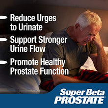 Load image into Gallery viewer, Super Beta Prostate – Over 15 Million Bottles Sold – Urologist Recommended Prostate Supplement for Men - Reduce Bathroom Trips Night, Promote Sleep & Bladder Emptying, Beta Sitosterol (60ct, 1 Bottle)