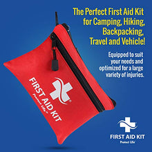 Load image into Gallery viewer, First Aid Kit - 100 Piece - Small First Aid Kit for Camping, Hiking, Backpacking, Travel, Vehicle, Outdoors - Emergency & Medical Supplies