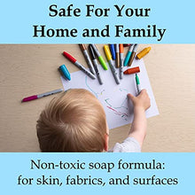 Load image into Gallery viewer, Amodex Ink and Stain Remover – Cleans Marker, Ink, Crayon, Pen, Makeup from Furniture, Skin, Clothing, Fabric, Leather - Liquid Solution - 4 fl oz Bottle