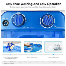 Load image into Gallery viewer, ETE ETMATE Portable Shoes Washing Machine, Mini Portable Washing Machine Smart Lazy Automatic Shoes Washer Artifact Deodorant Shoes Washing Machine for Camping Apartments Dorms RV Home