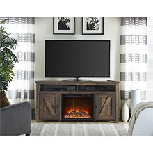 Load image into Gallery viewer, Ameriwood Home Farmington Electric Fireplace TV Console for TVs up to 60", Rustic
