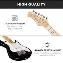 Load image into Gallery viewer, Best Choice Products 30in Kids Electric Guitar Beginner Starter Kit w/ 5W Amplifier, Strap, Case, Strings, Picks - Black