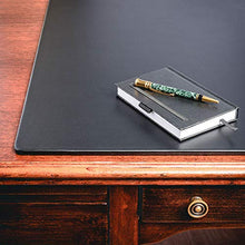 Load image into Gallery viewer, Dacasso Classic Leather Mat Desk pad, 30 x 19, Black