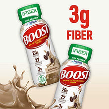 Load image into Gallery viewer, BOOST High Protein with Fiber Complete Nutritional Drink, Cafe Mocha, 8 fl oz Bottle, 24 Pack