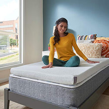 Load image into Gallery viewer, Tempur-Pedic TEMPUR-Adapt + Cooling 3-Inch Twin Mattress Topper Medium Luxury Premium Foam, Washable Cover, Medium Cooling Topper,white