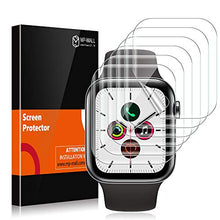 Load image into Gallery viewer, MP-MALL 6 Pack Screen Protector Compatible with Apple Watch 40mm Series 6 5 4 and Apple Watch SE 40mm Flexible TPU Film Bubble-Free for iWatch 4 5 6 SE 40mm