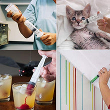 Load image into Gallery viewer, DEPEPE 8 Packs 60ml Large Plastic Catheter Tip Syringe with Caps Multiple Uses for Scientific Lab, Measurement and Dispensing