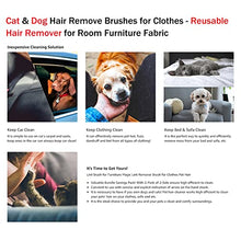 Load image into Gallery viewer, Feeke Lint Brush Lint Remover 2-Pack Pet Hair Remover Lint Brushes for Clothes Magic Brush Clothes Brush Garment Brush Lint Remover for Couch Reusable Lint Brush Lent Brush Miracle Brush Double Side