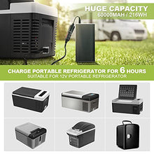 Load image into Gallery viewer, F40C4TMP Portable Refrigerator Freezer 20 Quart (-7.6℉~50℉) with Insulated Transit Bag and 216Wh Portable Power Station Fits for Truck, RV, Boat, Camping,Travel