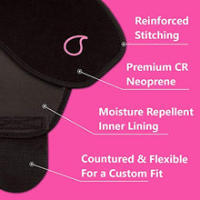 Load image into Gallery viewer, Sweet Sweat Waist Trimmer - Black/Pink (Medium) | Premium Waist Trainer Sauna Belt for Men & Women