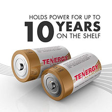 Load image into Gallery viewer, Tenergy 1.5V D Alkaline LR20 Battery, High Performance D Non-Rechargeable Batteries for Clocks, Remotes, Toys & Electronic Devices, Replacement D Cell Batteries, 24-Pack