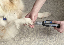 Load image into Gallery viewer, Dremel PawControl Dog Nail Grinder and Trimmer- Safe & Humane Pet Grooming Tool Kit- Cordless & Rechargeable Claw Grooming Kit for Dogs, Cats, and Small Animals 7760-PGK