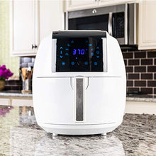 Load image into Gallery viewer, GoWISE USA XL 8-in-1 Digital Air Fryer with Recipe Book, 5.8-Qt, White