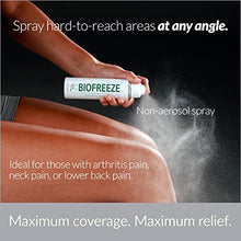 Load image into Gallery viewer, Biofreeze Pain Relief Spray, 4 oz. Aerosol Spray, Colorless (Packaging May Vary)
