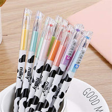 Load image into Gallery viewer, Pack of 12 Colors Kawaii Cow Design Gel Pen for Office School Home Travel Gift for Friends and students (12)