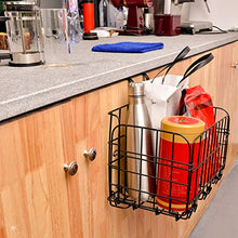 Load image into Gallery viewer, HOMEE Folding Rear Bike Basket - Wire Mesh Detachable Front Bag, Handlebar Basket Rear Hanging Bicycle Bag Cargo Rack for Mountain Bike Accessories Storage Frame 1 Pack Gift for Father's Day