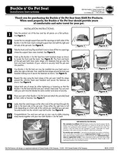 Load image into Gallery viewer, K&H PET PRODUCTS Buckle N' Go Dog Car Seat for Pets, Gray, Large (21" x 19" x 19")
