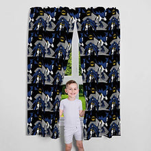 Load image into Gallery viewer, Franco Kids Room Window Curtains Drapes Set, 82 in x 63 in, Batman