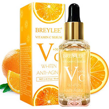 Load image into Gallery viewer, Vitamin C Serum, BREYLEE Anti-Aging Facial Serum with Hyaluronic Acid, Retinol, and Vitamin E Moisturizing Face Serum for Skin Nourishing and Smoothing Skin, Improve Sun Spots