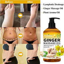 Load image into Gallery viewer, 3 Pack Massage Oil for Massage Therapy with Massage Roller Ball,Ginger Oil Lymphatic Drainage & Arnica Sore Muscle & Lavender Relaxing Massage Oils-Spa Gift Mothers Day Fathers Day Gift for Men Women