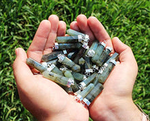 Load image into Gallery viewer, Natural Labradorite Crystal Healing Pendant - For Throat Chakra | Enhances Intuition, Highly Mystical. Relieves Fears & Insecurities. Builds Self-Trust. Cleanses & Protects Aura | With Stylish Chain