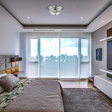 Load image into Gallery viewer, Prominence Home Madalyn 13" Brushed Nickel Flush Mount Seeded Glass Bowl Indoor Light