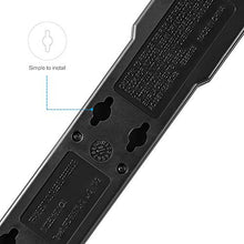 Load image into Gallery viewer, KMC 6-Outlet Surge Protector Power Strip 2-Pack, 900 Joule, 4-Foot Cord, Overload Protection, Black