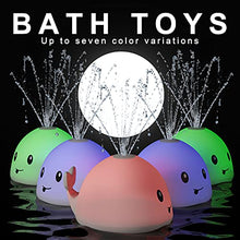 Load image into Gallery viewer, josid Baby Bath Toys Bathroom Baby Toys Infant Bath Toys for Ages 1 2 3 Kids Birthday Gifts Bath Toys for Toddlers Gifts Cute Swim (White)
