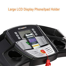 Load image into Gallery viewer, ECHANFIT Treadmill Folding Electric Motorized Running Machine 17'' Wide Tread Belt 8.5 MPH Max Speed LCD Display and Cup Holder Easy Assembly with 15 Preset Programs Perfect for Home Use