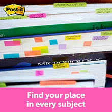 Load image into Gallery viewer, Post-it Flags Assorted Color Combo Pack, 320 Flags Total, 200 1-Inch Wide Flags and 120 .5-Inch Wide Flags, 4 On-The-Go Dispensers/Pack (683XL1)