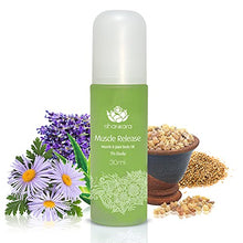 Load image into Gallery viewer, Muscle Release Body Massage Oil for Sensual Massage Therapy - Muscle Release Pain Relief Essential Face Oils - Includes Arnica, Boswellia & Sweet Birch (30 ml)