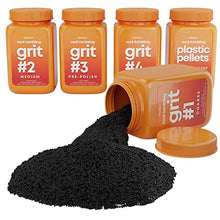 Load image into Gallery viewer, Dan&Darci Rock Tumbler Grit Refill Kit - 3.5 Pounds Grits Media + Poly Plastic Pellets - Rock Polishing Media - Polish for Any Brand Tumbler - Rock Tumbling Supplies - Stone Polisher