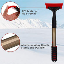 Load image into Gallery viewer, olagoya Car Ice Scraper for Windshield, Frost Scraper, Heavy-Duty Frost Snow Ice Removal for Windows, Scratch-Free, Use in All Winter Conditions, Easily Storage, Works Best on Any Size Vehicle