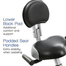 Load image into Gallery viewer, XTERRA Fitness FB350 Folding Exercise Bike, Silver