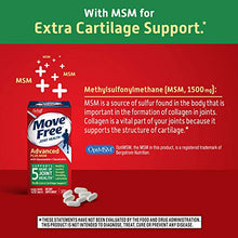 Load image into Gallery viewer, Glucosamine & Chondroitin Plus MSM Advanced Joint Health Supplement Tablets, Move Free (120 count in a bottle), Supports Mobility, Flexibility, Strength, Lubrication and Comfort