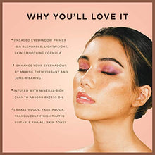 Load image into Gallery viewer, Pretty Vulgar Uncaged Eyeshadow Primer, Translucent Eye Shadow Primer Base with Mineral-Rich Clay, For Long-Lasting, Crease-Free Eyeshadow & Makeup Looks, Gluten-Free & Cruelty-Free, 10mL / 0.33 Fl. Oz